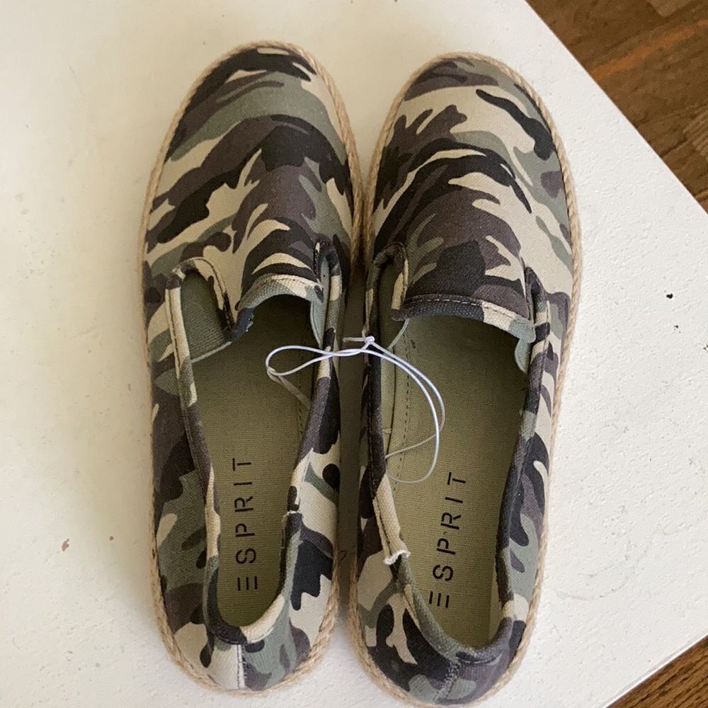 Esprit Camo Espadrille Loafer - Picture 4 of 7